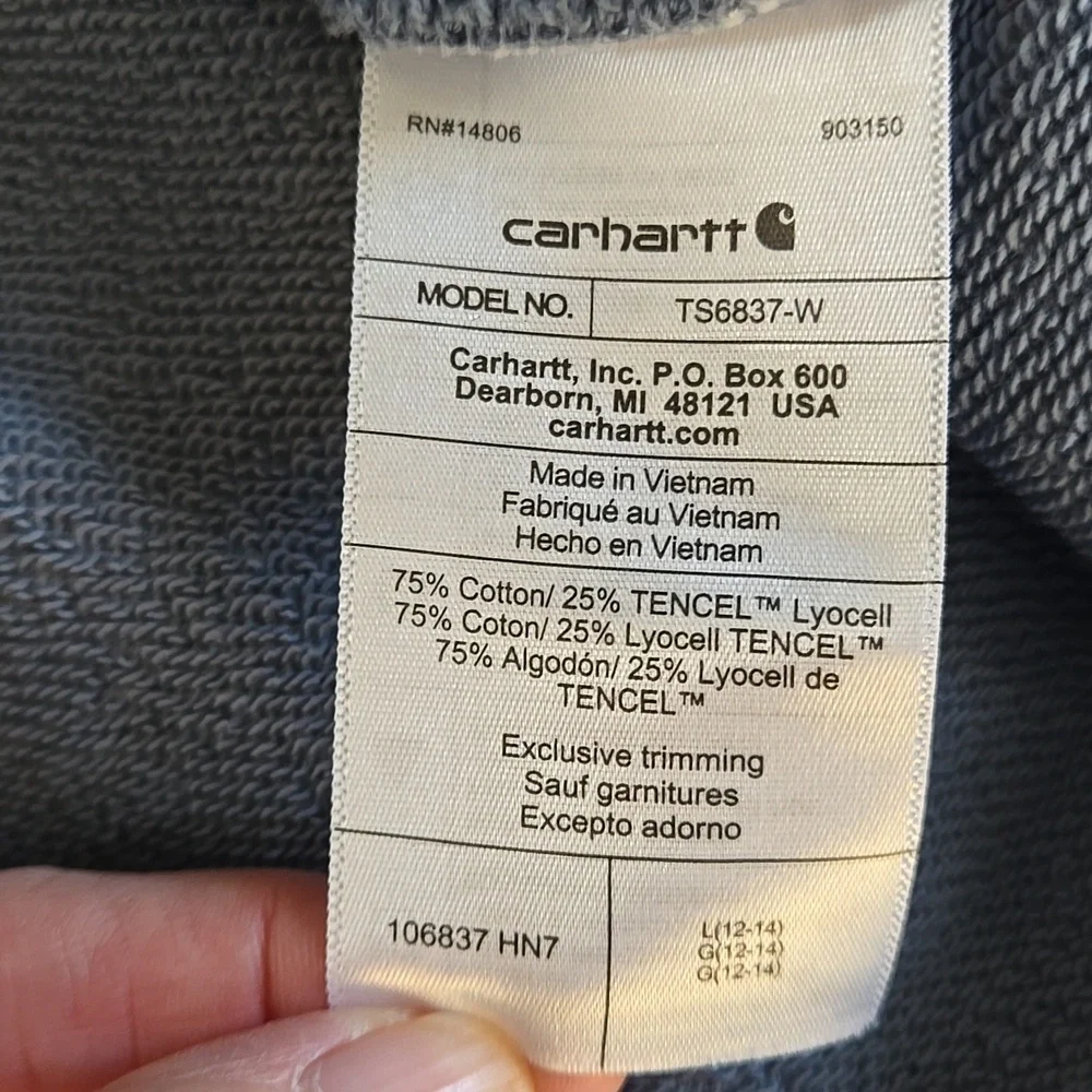 Carhartt Loose Fit Full Zip Jacket - NWOT - Picture 7 of 9